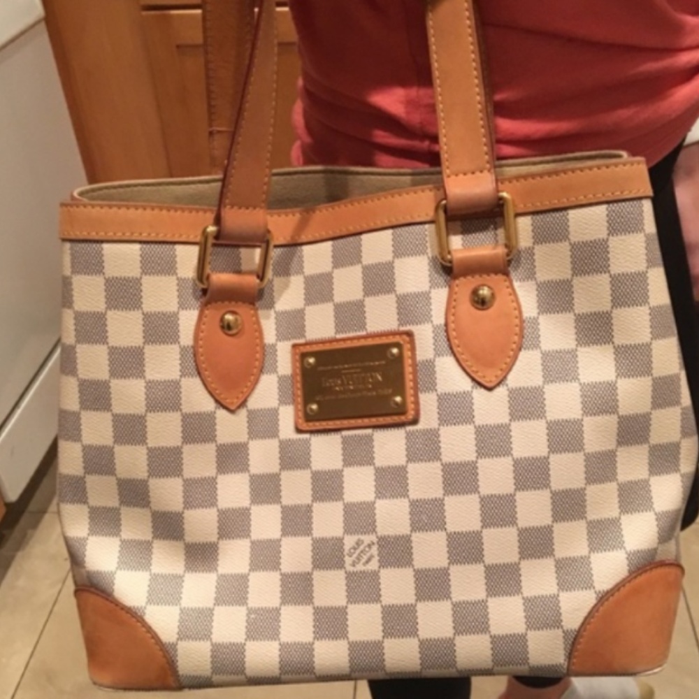 Louis Vuitton PM Damier Azur Hampstead Handbag